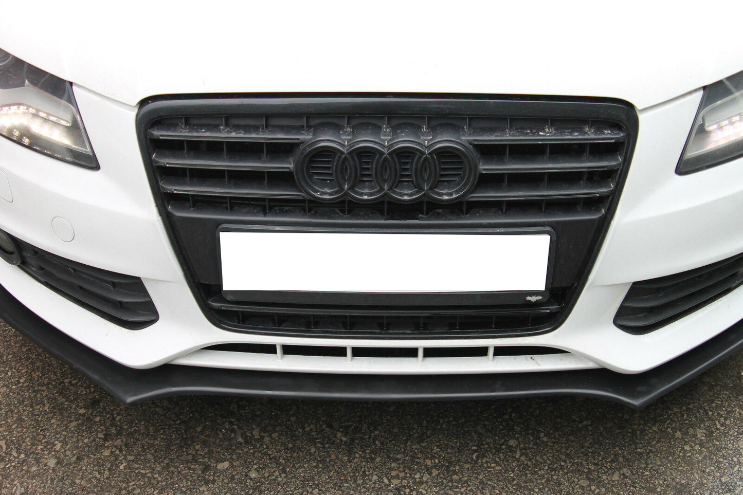 AUDI A4 B8 2008-2012 SPLITTER SPOILER SOTTO PARAURTI ANTERIORE RS4 S4 AUTOELEGANCERICAMBI