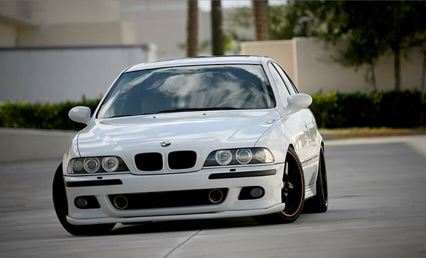 BMW SERIE 5 E39 M SPORT LAMA SOTTO PARAURTI ANTERIORE SPOILER TUNING M5 AUTOELEGANCERICAMBI