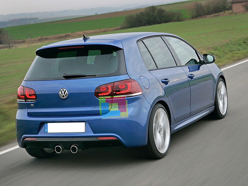 VW GOLF 6 VI 2008-2012 SPOILER SUL TETTO POSTERIORE SPORTIVO ABS R20 LOOK