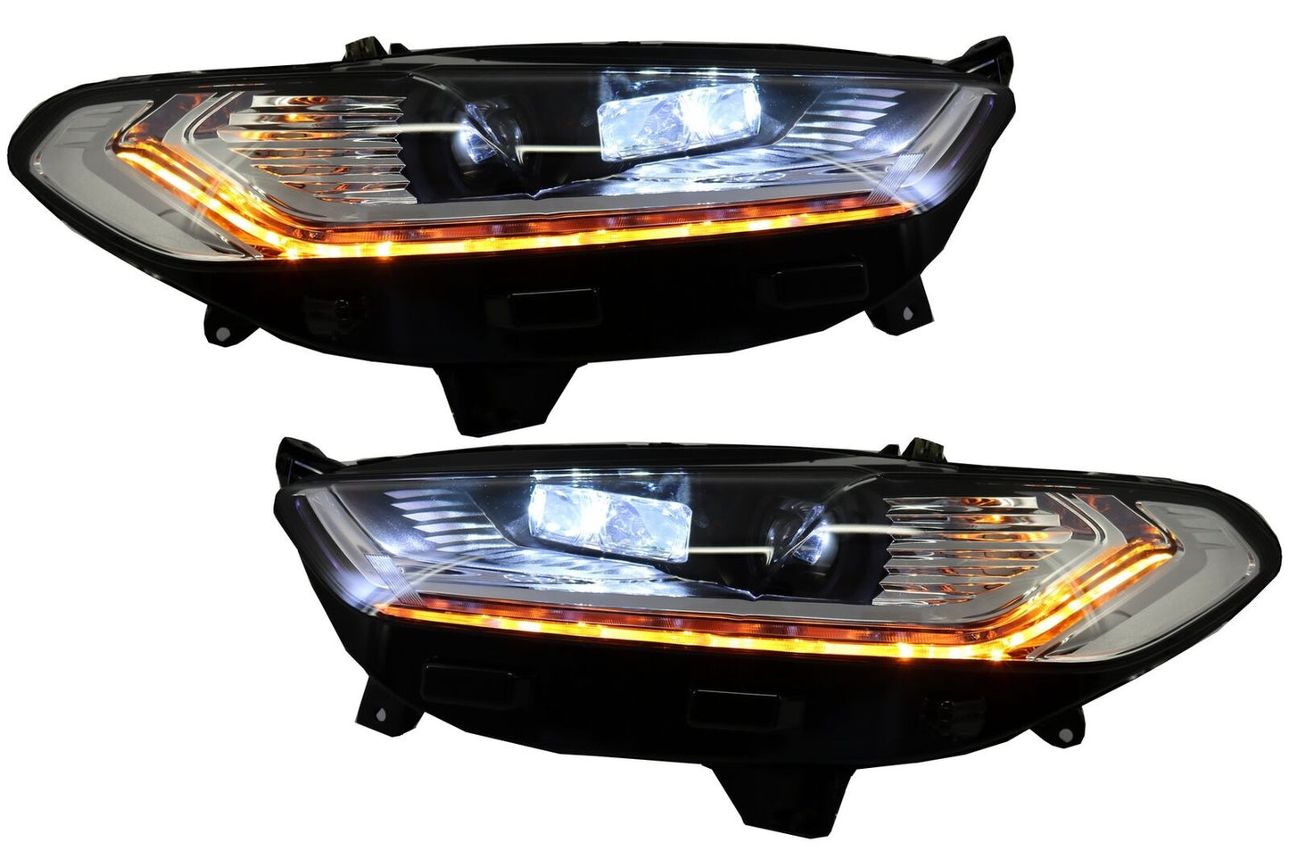 FORD MONDEO V 2013-2016 FULL LED LENTICULAR HEADLIGHTS DYNAMIC INDICATORS