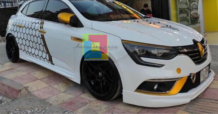 RENAULT MEGANE 4 IV 2015+ SIDE SKIRTS UNDER DOOR RS ABS / PLASTIC