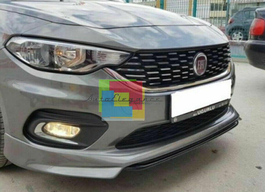 FIAT TIPO SPOILER SPORTIVO SOTTO PARAURTI ANTERIORE ABS NERO SPLITTER 0041