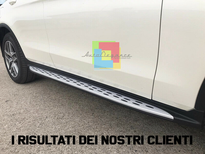SIDE STEPS MERCEDES GLC X253 2015+ AMG SPORT DESIGN DOOR SILLS