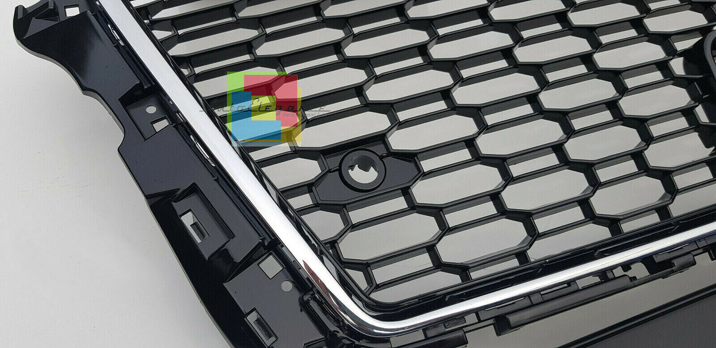 FRONT GRILLE AUDI A3 8V 2017+ FACELIFT RS3 HONEYCOMB CALANDRA NO LOGO