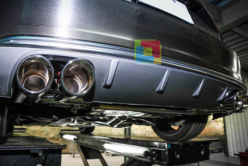 TERMINALI DI SCARICO AUDI A3 8V BERLINA SPORTBACK DOPPIA USCITA ACCIAIO LOOK S3
