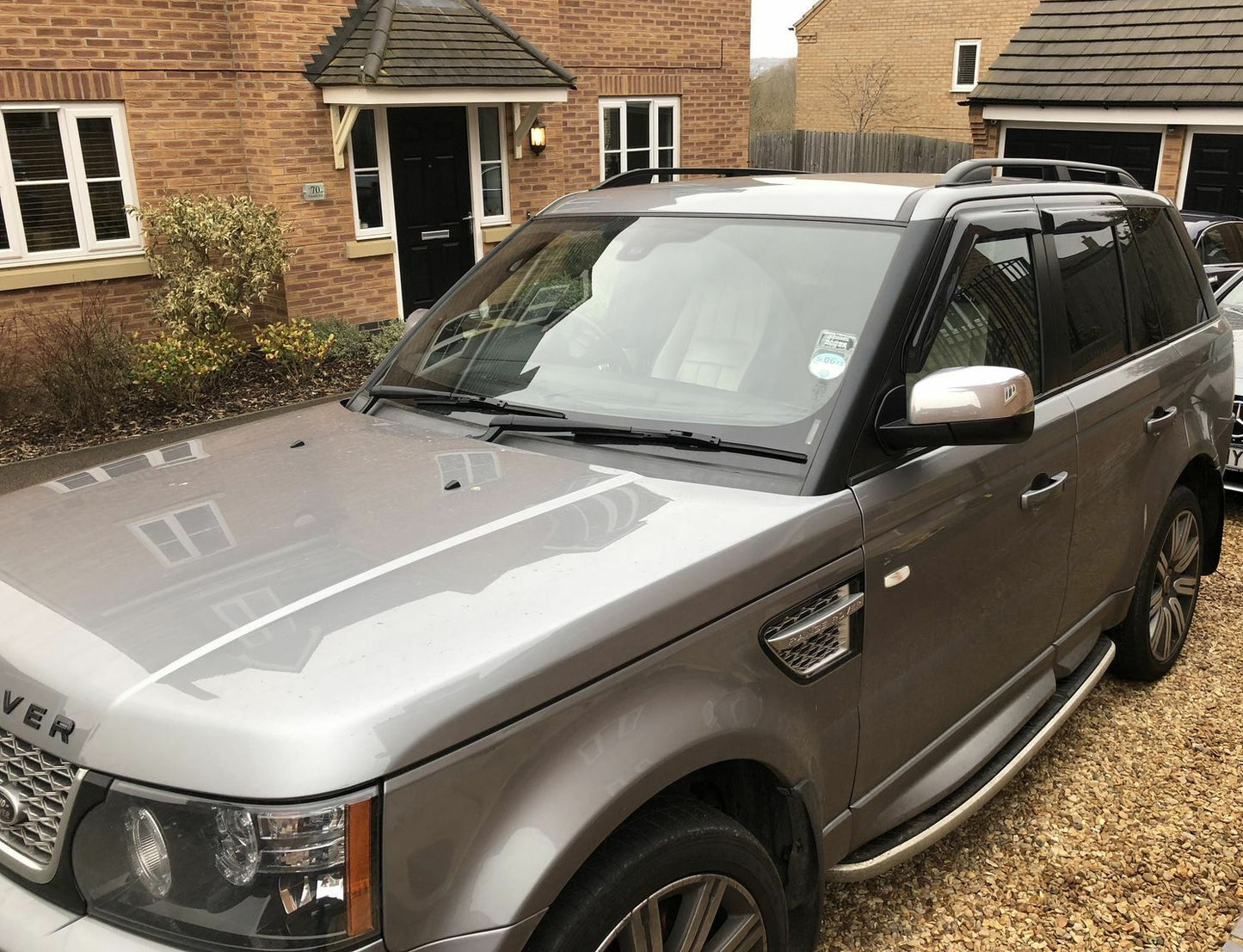 RANGE ROVER SPORT 2005-2013 BARRE SUL TETTO MANCORRENTI NERI PORTAPACCHI