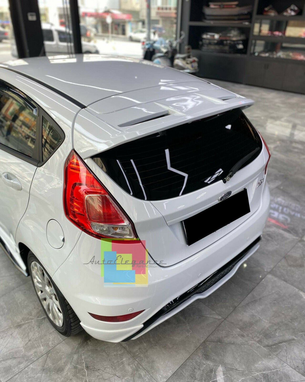 UNDER BUMPER RS LOOK FOR FORD FIESTA MK7 2008-2017 ABS / PLASTIC DIFFUSER