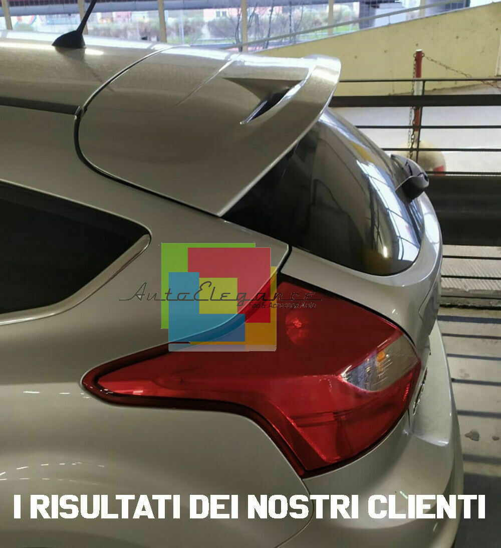 SPOILER POSTERIORE ST TETTO FORD FOCUS MK3 5 PORTE 2010-2018 0102