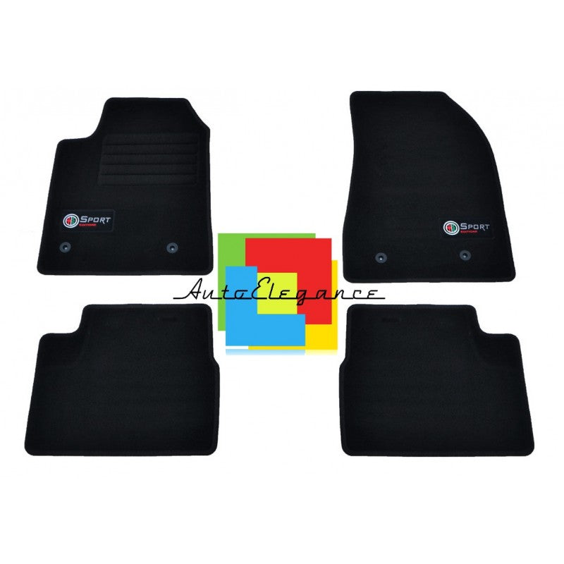 ALFA ROMEO GIULIETTA 940 2010-2013 SET TAPPETINI IN MOQUETTE DI ALTA QUALITA' SPECIFICO AUTOELEGANCERICAMBI