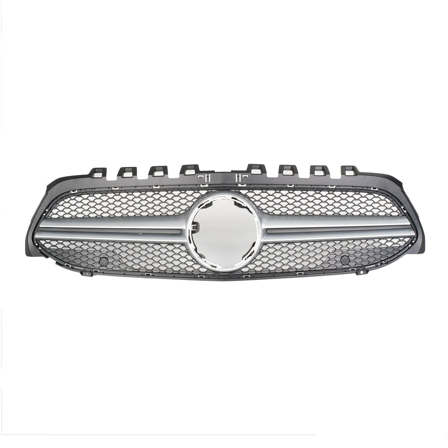 FRONT GRILLE MERCEDES A CLASS W177 AMG LOOK A35 SATIN PROFILE ABS