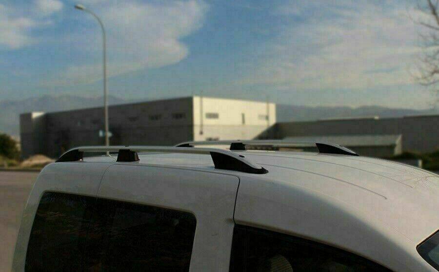 BARRE SUL TETTO MANCORRENTI PEUGEOT PARTNER TEPEE 2008+ SATINATI PORTAPACCHI AUTOELEGANCERICAMBI