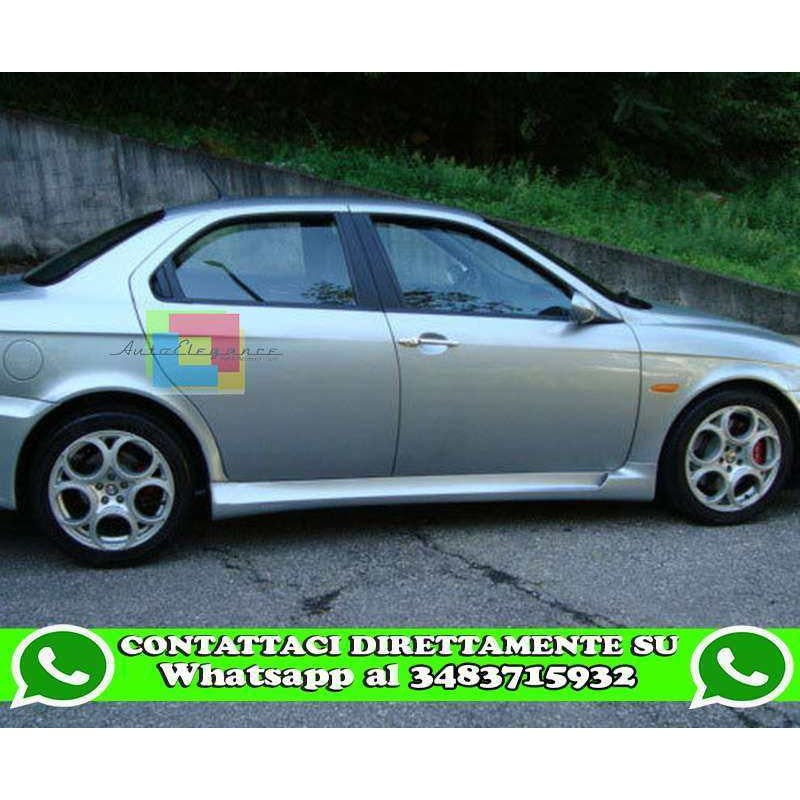 ALFA ROMEO 156 1997-2006 MINIGONNE LATERALI SOTTO PORTA LOOK GTA AUTOELEGANCERICAMBI