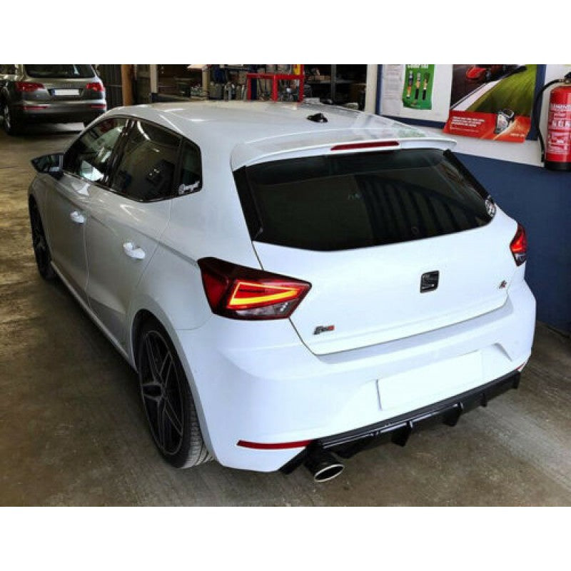 SEAT IBIZA 6F 2017+ REAR DIFFUSER UNDER BUMPER