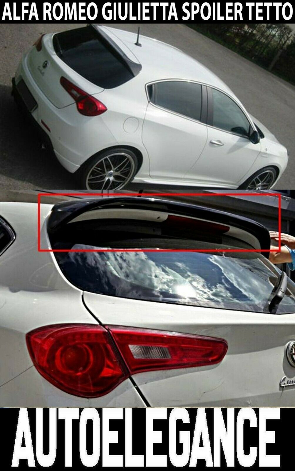 Spoiler Posteriore Per Alfa Per Romeo Per Giulietta Utilizzare Per 2016-2020 Spoiler Plastica ABS Fibra Carbonio Look Hatchback SUV Tetto Ala Posteriore Body Kit Alettone Posteriore ( Colore : Glossy Spoiler Posteriore Per Alfa Per Romeo Per Giulietta Utilizzare Per 2016-2020 Spoiler Plastica ABS Fibra Carbonio Look Hatchback SUV Tetto Ala Posteriore Body Kit Alettone Posteriore ( Colore : Glossy