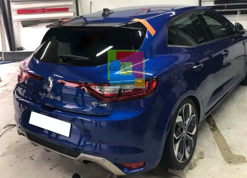 RENAULT MEGANE 4 IV 2015+ REAR ROOF SPOILER ABS SPORTY LOOK