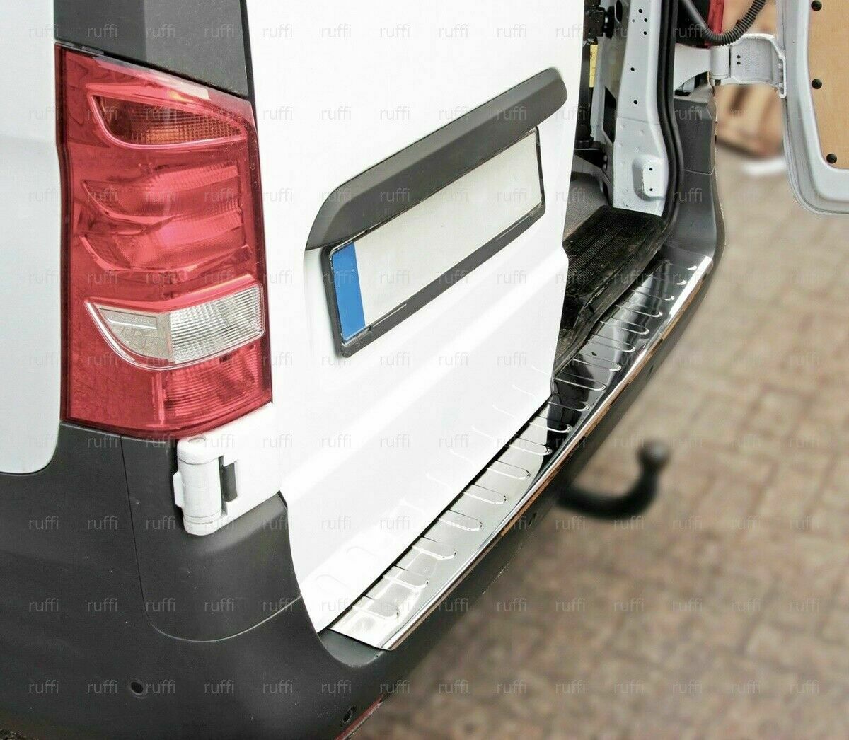 CROMATURA PROTEZIONE PARAURTI MERCEDES VITO W447 2014+ INOX ADESIVO 0032 AUTOELEGANCERICAMBI