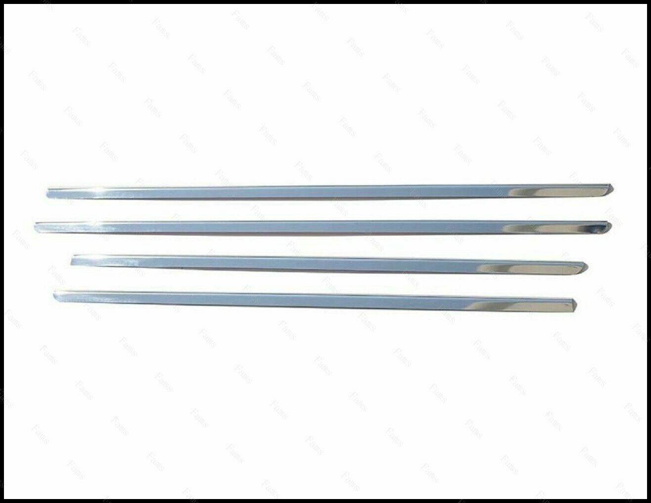 CROMATURA CORNICI FINESTRINI 4PZ BMW 3 E90 2004-2011 ACCIAIO INOX ADESIVO 0032 AUTOELEGANCERICAMBI