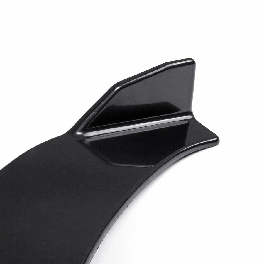 AUDI A4 B8 8K AVANT BERLINA SOTTO PARAURTI SPOILER ANTERIORE SPLITTER ABS NERO LUCIDO AUTOELEGANCERICAMBI