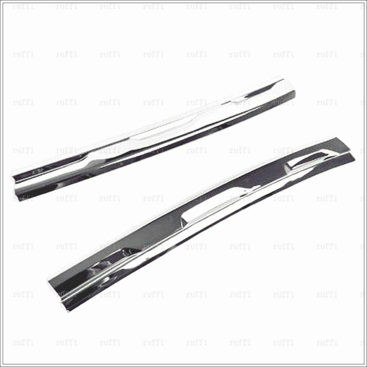 CROMATURA GRIGLIA FRONTALE COFANO 2PZ VW TIGUAN II ACCIAIO INOX ADESIVO 0032 AUTOELEGANCERICAMBI