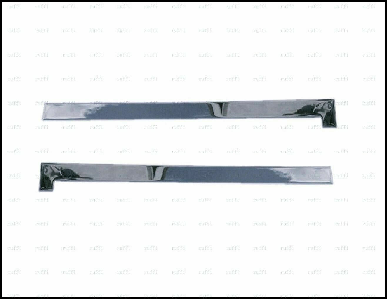 CROMATURA FASCE PORTIERA SCORREVOLE 2PZ MERCEDES CITAN 2012+ INOX ADESIVO 0032 AUTOELEGANCERICAMBI