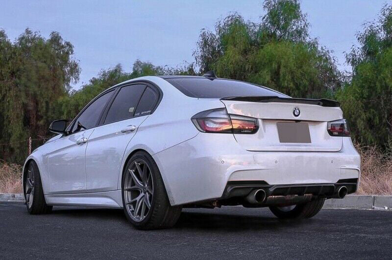 BMW SERIE 3 F30 BERLINA 2011+ PARAURTI POSTERIORE DOPPIO LOOK M SPORT 335I AUTOELEGANCERICAMBI