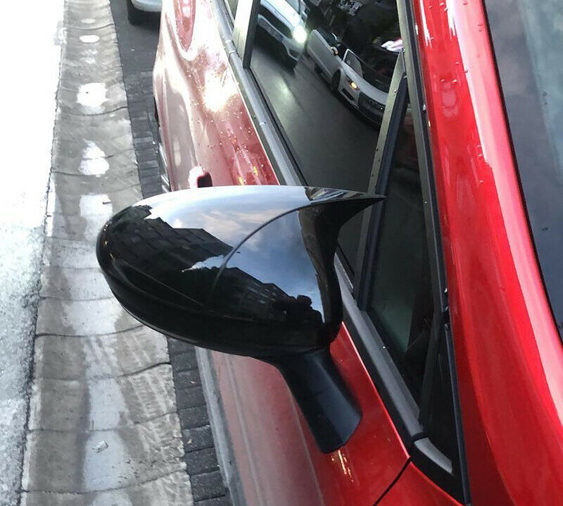 0058 SPECCHI NERO LUCIDO RENAULT CLIO 5 V 2020+ CALOTTE SPECCHIETTI ADESIVE ABS AUTOELEGANCERICAMBI