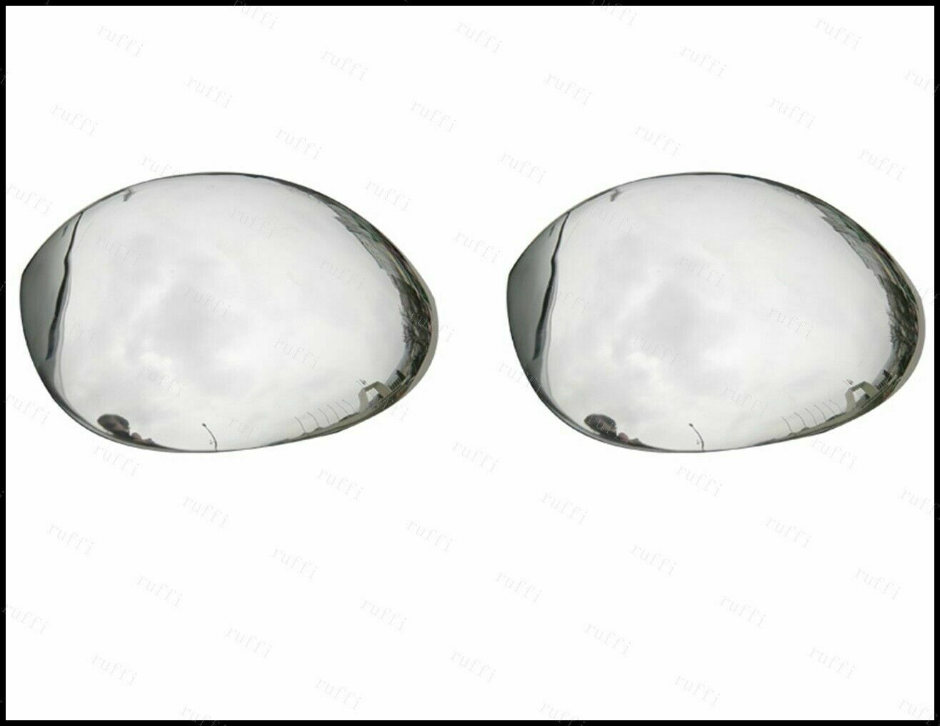 CROMATURA SPECCHIETTI LATERALI CITROEN C3 MK1 2002-2009 INOX ADESIVO 0032 AUTOELEGANCERICAMBI