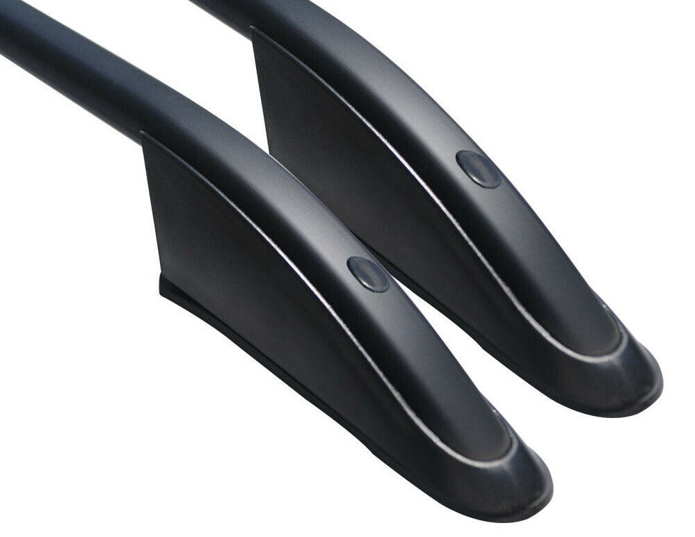 VW Caddy 2003-2010 Barre portapacchi alluminio nero