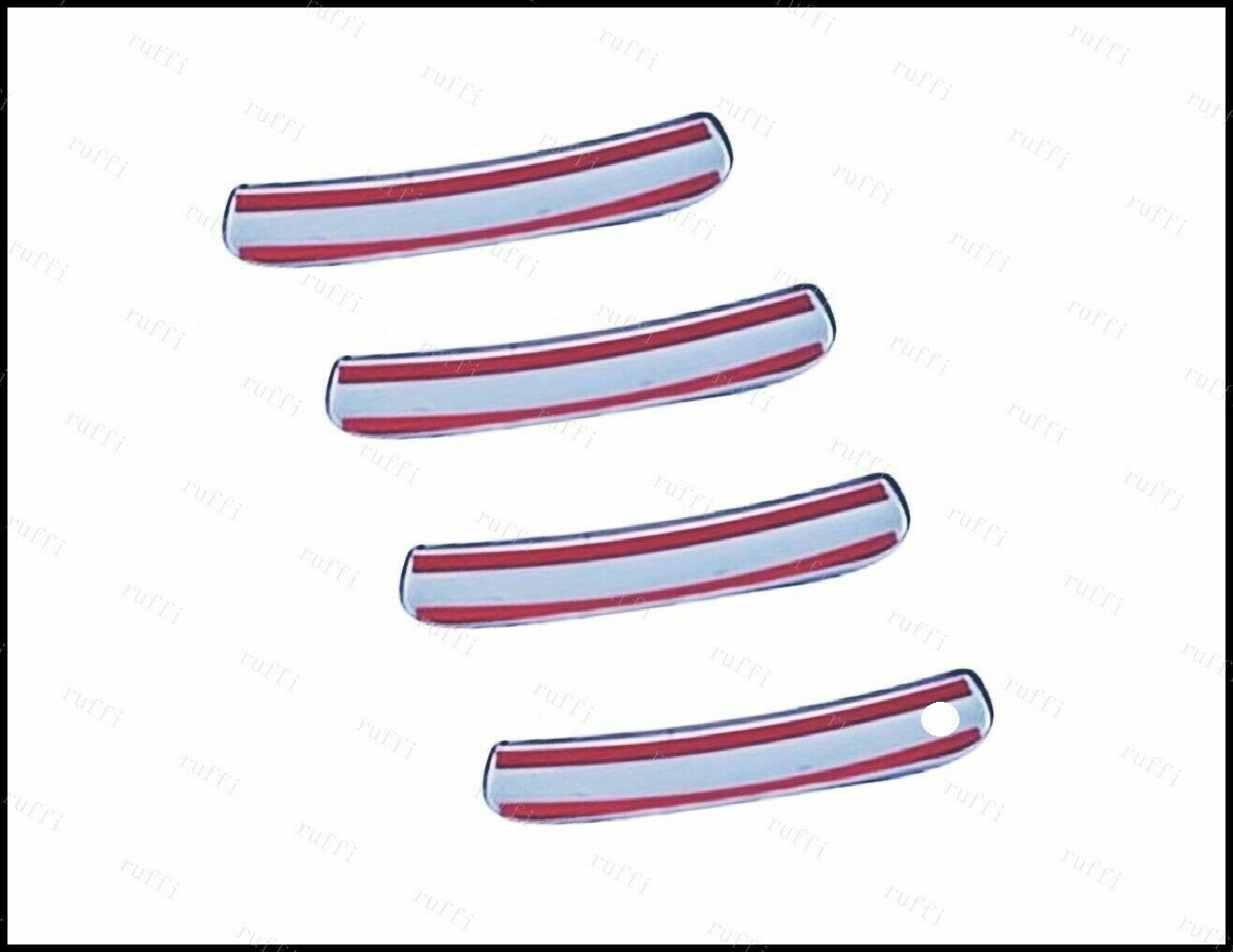 CROMATURA MANIGLIE 4 PORTE AUDI A6 C6 4F2 2004-2011 ACCIAIO INOX ADESIVO 0032 AUTOELEGANCERICAMBI