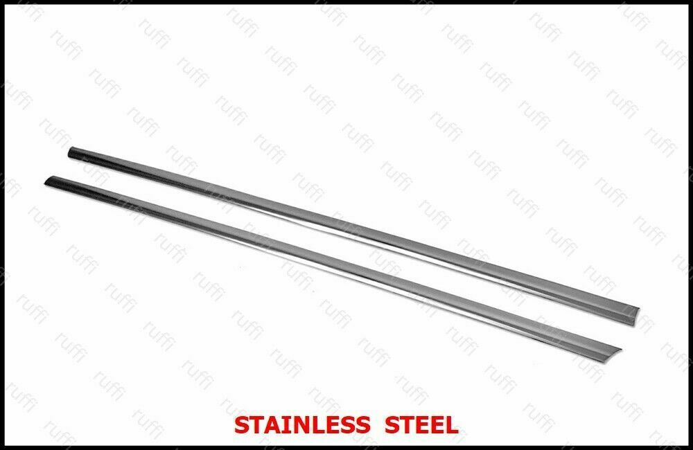 CROMATURA CORNICI FINESTRINI 2PZ MERCEDES VIANO W639 2003-2014 INOX ADESIVO 0032 AUTOELEGANCERICAMBI