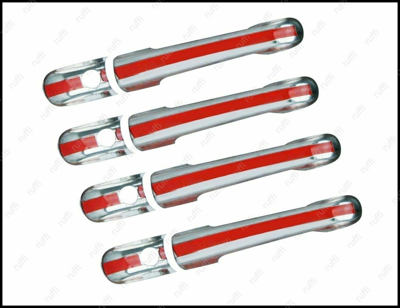 CROMATURA MANIGLIE 4 PORTE MERCEDES SPRINTER W601 1995-2006 INOX ADESIVO 0032 AUTOELEGANCERICAMBI