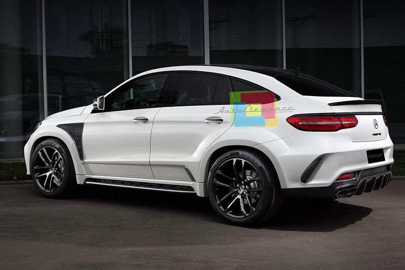 SPOILER POSTERIORE SUL COFANO LOOK AMG NERO LUCIDO ABS MERCEDES GLE C292 COUPE