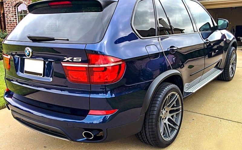 BMW X5 E70 2006-2013 SET 4 PARAFANGHI ALLARGATI PASSARUOTA LOOK M SPORT AUTOELEGANCERICAMBI
