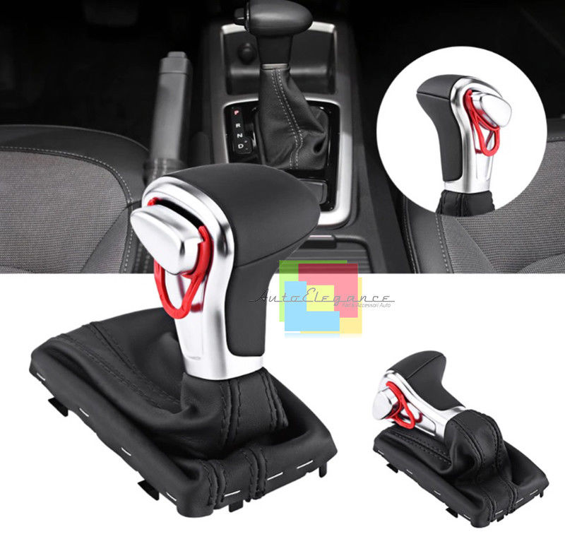 AUDI A6 4F C6 06-11 POMELLO DEL CAMBIO AUTOMATICO CUOIO LOOK S LINE S-LINE SLINE AUTOELEGANCERICAMBI