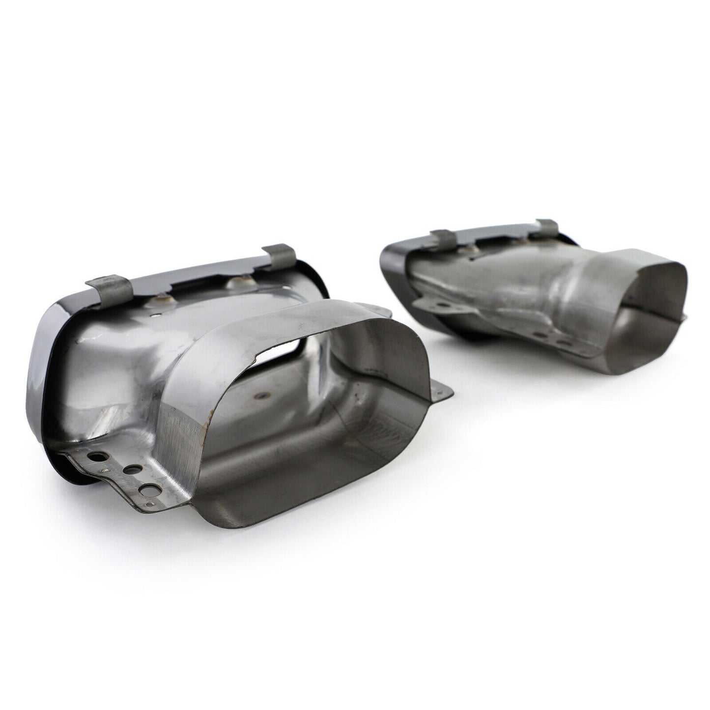 MERCEDES CLA W117 PAIR OF BLACK TERMINALS AMG A45 LOOK