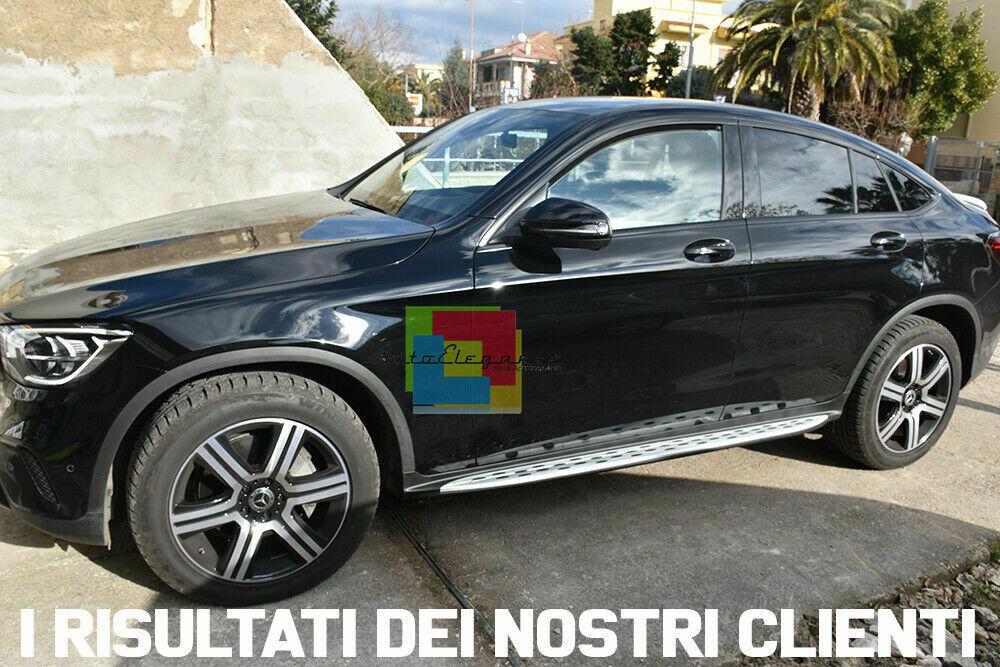0014 PEDANE LATERALI MERCEDES GLC COUPE C253 2019+ LIFT SOTTOPORTA DESIGN AMG AUTOELEGANCERICAMBI