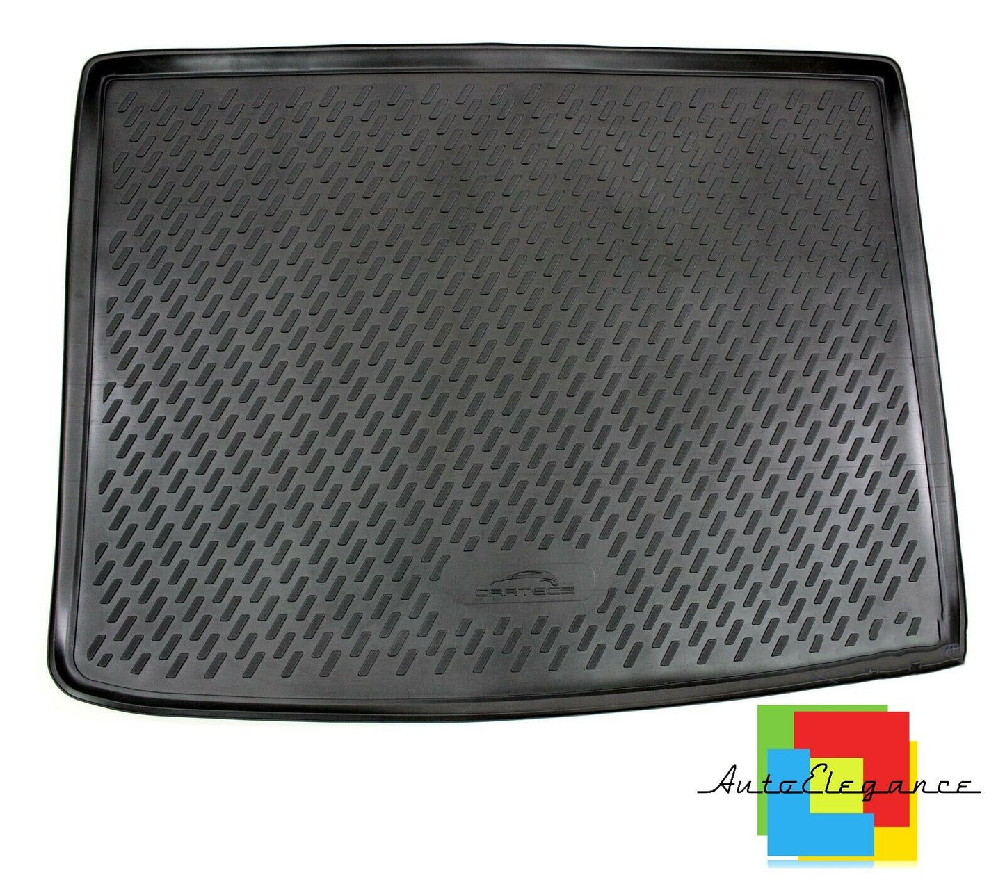 VASCA BAULE BAGAGLIAIO TAPPETO GOMMA SUPERGRIP FIAT 500X 2014+ -AT-
