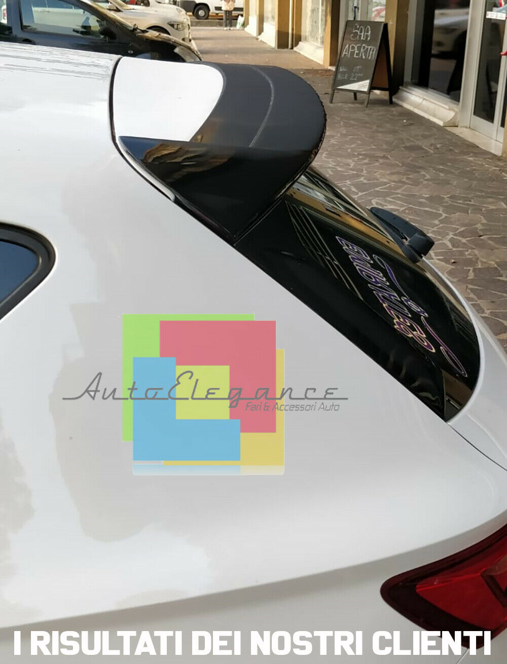 0023 SEAT LEON 5F 5 PORTE SPOILER TETTO POSTERIORE SPORTIVO IN ABS LOOK FR CUPRA AUTOELEGANCERICAMBI