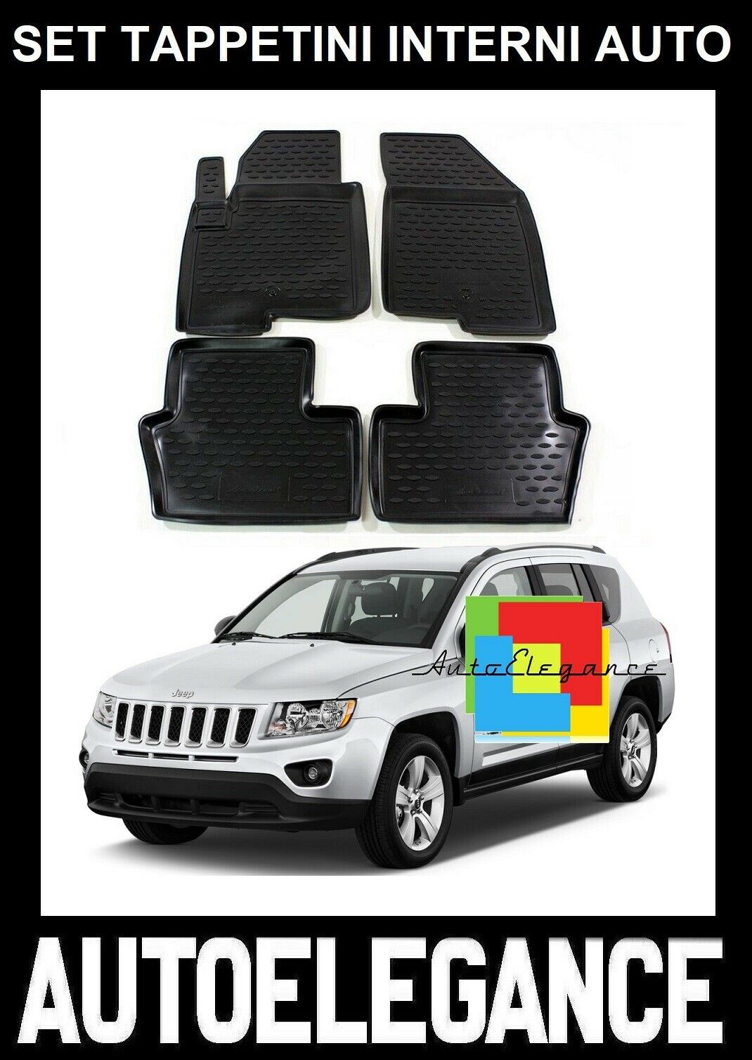 Tappetini Tappeti auto Specifici COMPATIBILI con JEEP Tappetini Tappeti auto Specifici COMPATIBILI con JEEP
