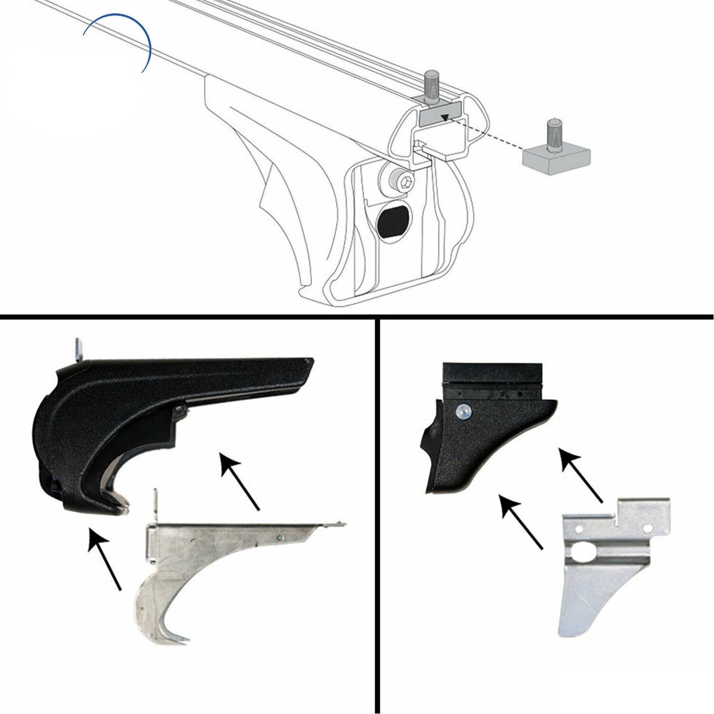 Ford Kuga 2008-2019 Aluminum Roof Rack