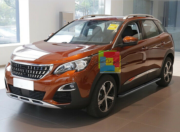 PEUGEOT 3008 II SUV 2016 IN POI PEDANE LATERALI SOTTO PORTA TOP QUALITA'