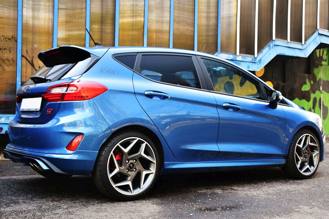 UNDER DOOR FOR FORD FIESTA MK8 2018+ SIDE SKIRTS ST LOOK ABS