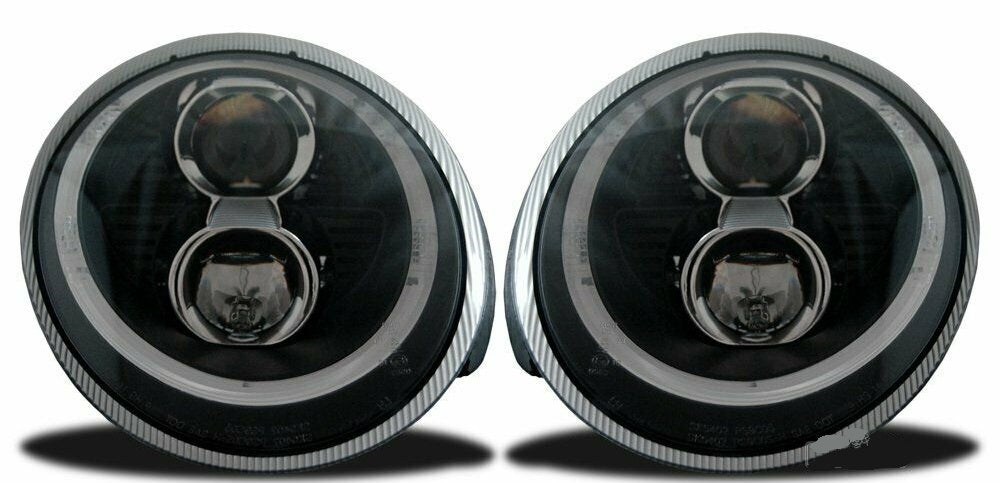 Coppia di Fari Anteriori Porsche 911 997 2004-2009 XENON LED LTI Inside Neri IT AUTOELEGANCERICAMBI