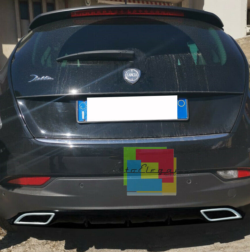 LANCIA DELTA III DIFFUSORE SOTTO PARAURTI DIFFUSORE TERMINALI OVALI ABS