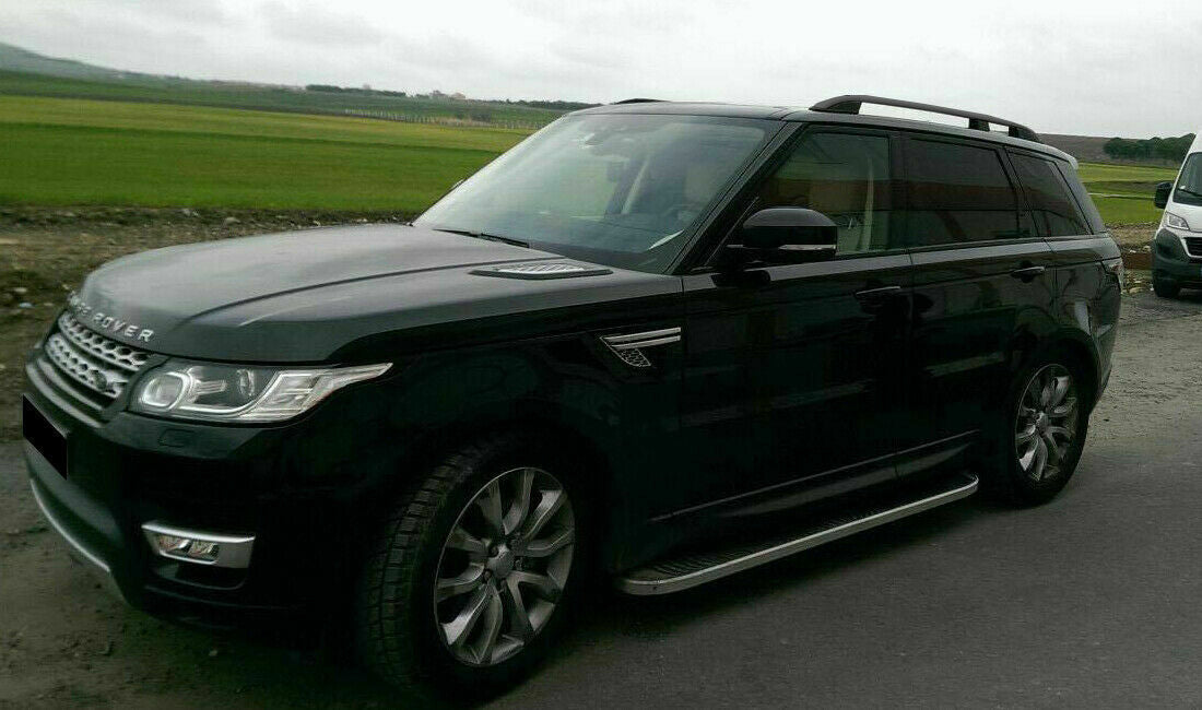 BARRE SUL TETTO MANCORRENTI PER RANGE ROVER SPORT L494 2013+ NERI 0216 AUTOELEGANCERICAMBI