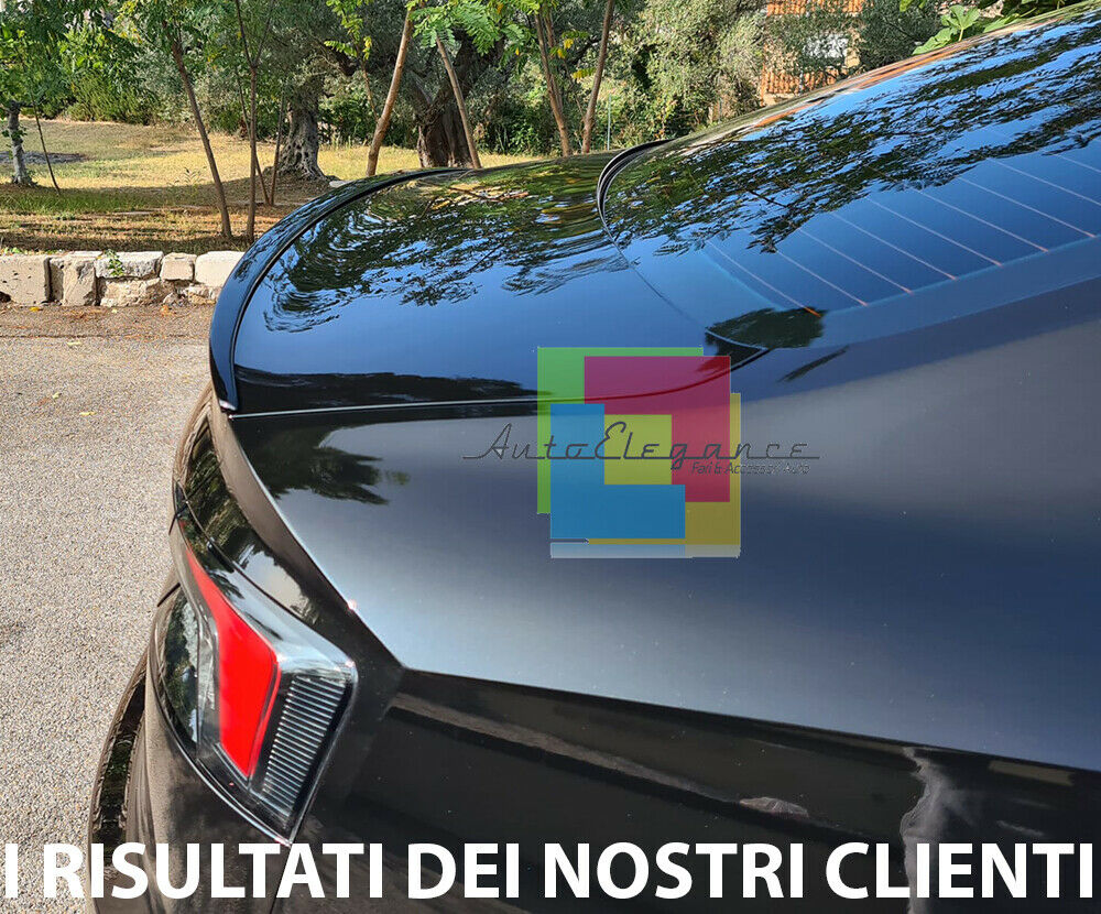 SPOILER POSTERIORE COFANO AUDI A5 COUPE 3 PORTE 2016+ S5 SLINE IN ABS