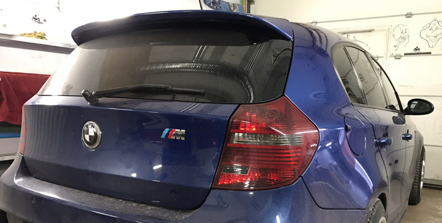 BMW SERIE 1 E87 E81 2004-2011 SPOILER POSTERIORE - ALETTONE SUL TETTO LOOK M AUTOELEGANCERICAMBI