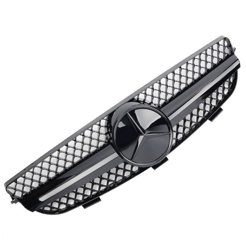Griglia ANTERIORE SPORT NERO LUCIDO ottica AMG per Mercedes W209 CLASSE CLK