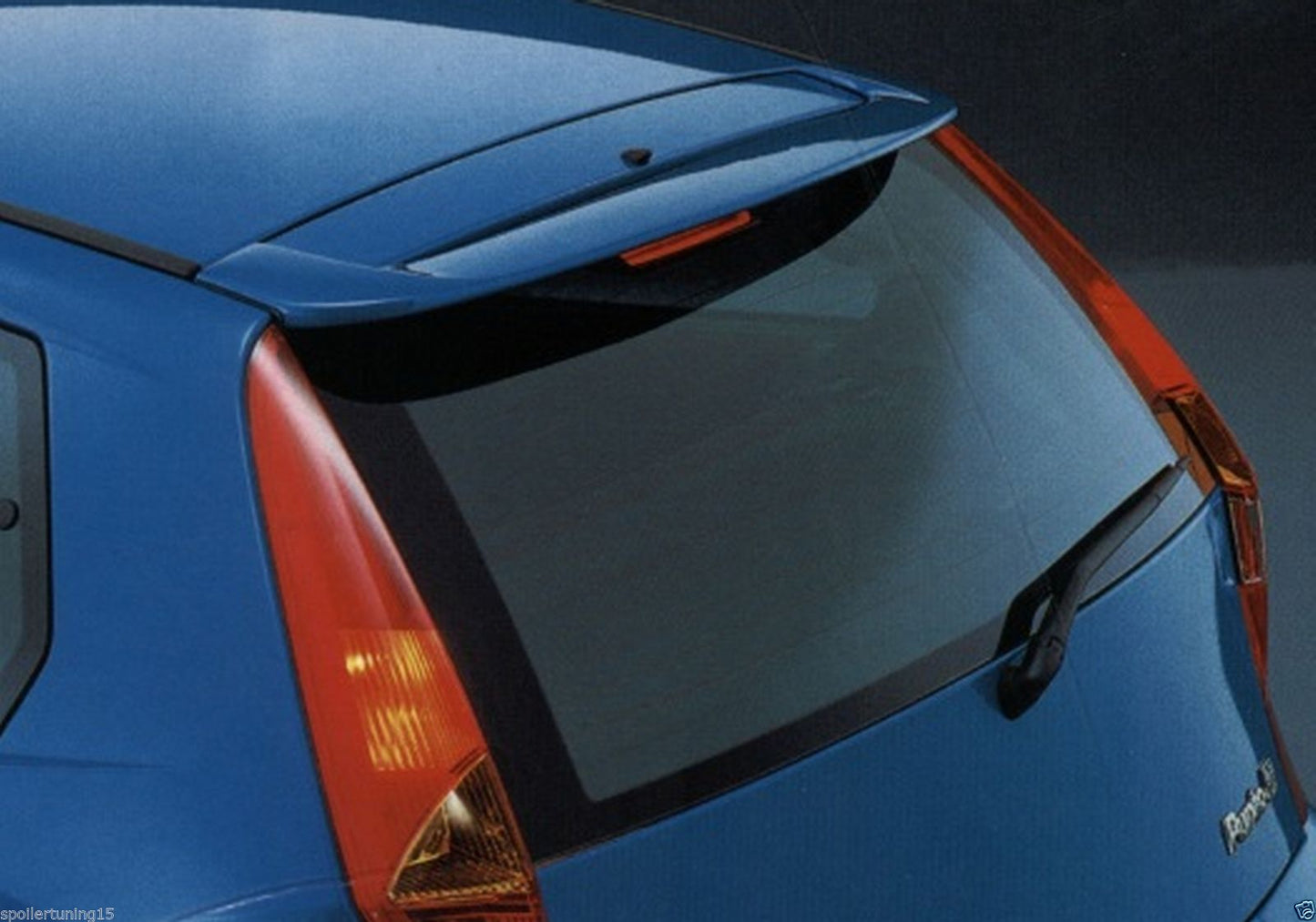 FIAT PUNTO 188 2000-2010 3 DOORS ROOF SPOILER SPORTS WING IN ABS