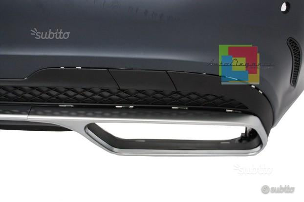 Mercedes e w212 2013+ rear bumper amg e63
